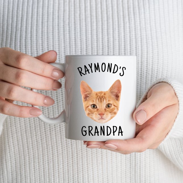 Bästa kassastampa, gåva till Cat Lover Owner Gramp Mugg (Skapare uppladdad)