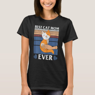 Bästa Kat Mamma Alltid Mors dag Mamma Pe T Shirt