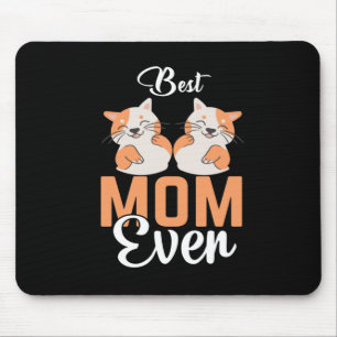 BÄSTA KAT MAMMA NÅGON MOUSE PAD MUSMATTA