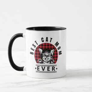 Bästa Kat Mamma någonsin Buffalo Play Mugg