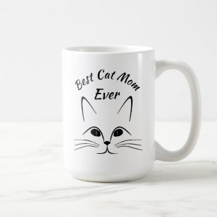 Bästa Kat Mamma någonsin-kaffe Mugg