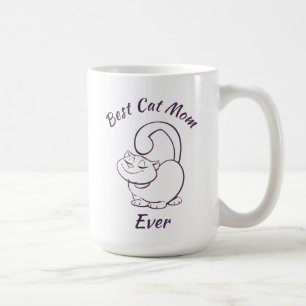 Bästa Kat Mamma någonsin-kaffe Mugg