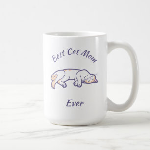 Bästa Kat Mamma någonsin-kaffe Mugg