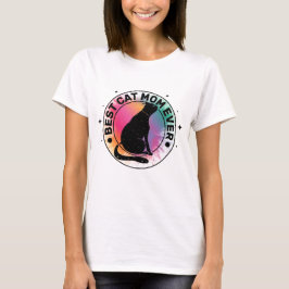 Bästa Kat Mamma någonsin Kvinnors shirt - Cute Cat T Shirt