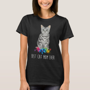 Bästa Kat Mamma någonsin lägre Cat Lovers Mors dag T Shirt