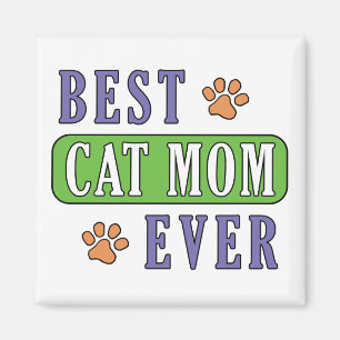 Bästa Kat Mamma någonsin Magnet