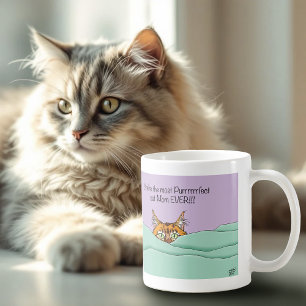 Bästa Kat Mamma någonsin! Mors dag Kaffemugg