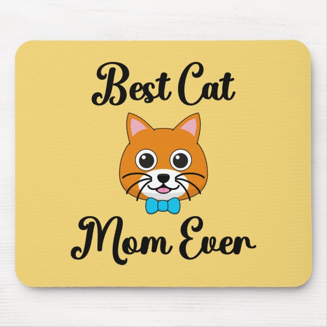 Bästa Kat Mamma någonsin Musmatta (Framsidan)