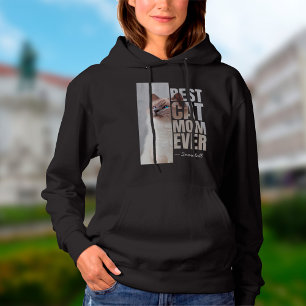 Bästa Kat Mamma någonsin Personlig Pet Photo & Nam T Shirt
