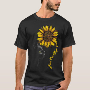 Bästa Kat Mamma någonsin Solros Leopard Black Cat T Shirt