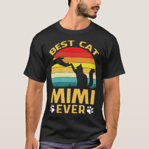 Bästa Kat MIMI någonsin Retro-Vintage T Shirt