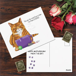 Bästa Kat Morsa någonsin! Vykort