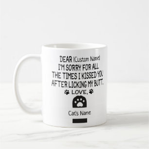 Bästa Kat-namn och kattens namn Kaffemugg