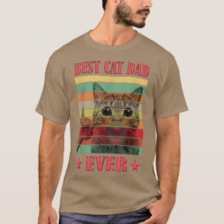 Bästa Kat Pappa-gåva - något ynkligt Cat-Far-dagsl T Shirt