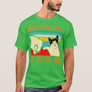 Bästa Kat Pappa-gåva - något ynkligt Cat-Far-dagsl T Shirt