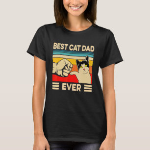 Bästa Kat Pappa - Kat pappa Far Dag 1 T Shirt