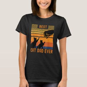 Bästa Kat Pappa-klumpan någonsin för Päls-daddie F T Shirt