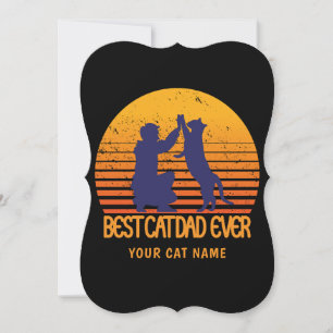 Bästa Kat Pappa någonsin: Anpassad design