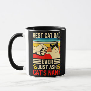 Bästa Kat Pappa någonsin bara fråga Cats Lycklig i Mugg