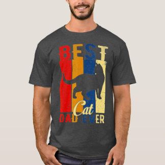 Bästa Kat Pappa någonsin, Cat Lover T Shirt
