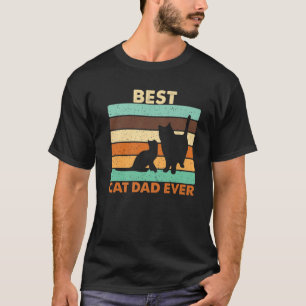 Bästa Kat Pappa någonsin funny Cat Lover S T Shirt
