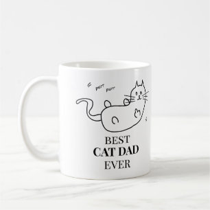 Bästa Kat Pappa någonsin-kaffe Mugg