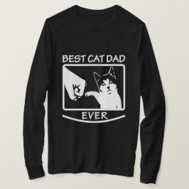 Bästa Kat Pappa någonsin - Långärmad Shirt T Shirt