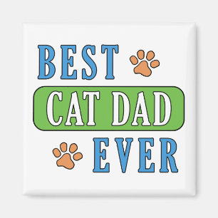 Bästa Kat Pappa någonsin Magnet