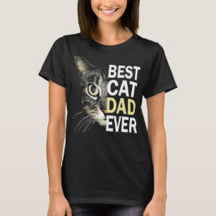 Bästa Kat Pappa någonsin T-Kat-pappa Far Day T Shirt