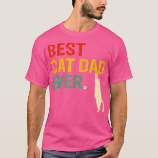 Bästa Kat Pappa någonsin T nony Kat Pappa Far Day  Shirt