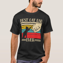Bästa Kat Pappa någonsin T Shirt