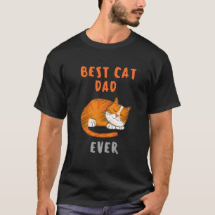 Bästa Kat Pappa någonsin T Shirt