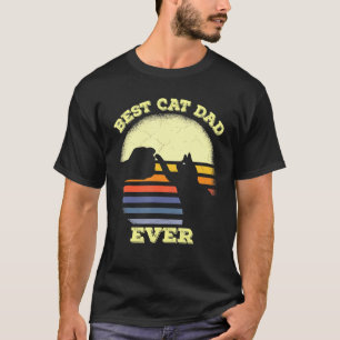 Bästa Kat Pappa någonsin Tee - Kat pappa Far Day V