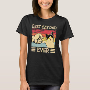 Bästa Kat Pappa någonsin, Vintage Katt 3 T Shirt
