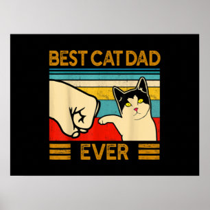 Bästa Kat Pappa någonsin ynklig Kat-pappa Poster