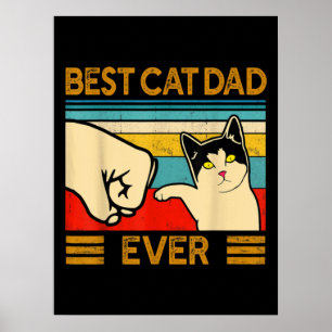 Bästa Kat Pappa någonsin ynklig Kat-pappa Poster