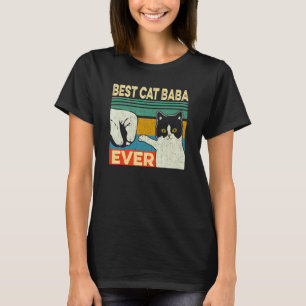 Bästa Katt Baba Någonsin Katt Pappa Fars Dag T Shirt