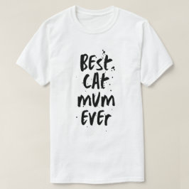 Bästa katt Mamma någonsin Modern enkel Trendig Cut T Shirt