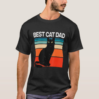 Bästa katt Pappa någonsin i Manar för katt T Shirt
