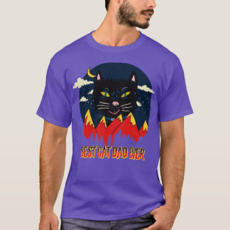 Bästa katt pappa någonsin t shirt