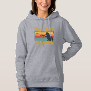 Bästa kattgudfar någonsin Vintage kattvektordesign T Shirt