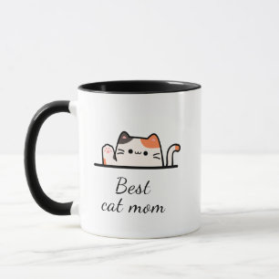 Bästa kattmamma anpassad skript Kopp