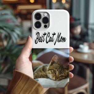 Bästa kattmamma-foto med svart text