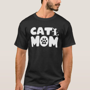 Bästa kattmamma mor flickvän kattunge mamma mor  t shirt