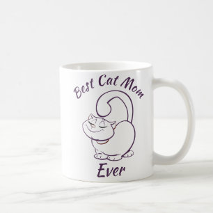 Bästa kattmamma någonsin kaffemugg