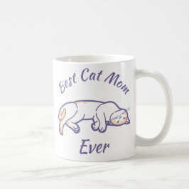 Bästa kattmamma någonsin kaffemugg