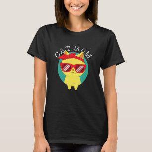Bästa kattmamma någonsin Rolig mamma Perfekt mors T Shirt