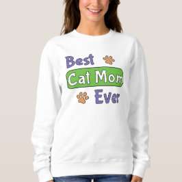 Bästa kattmamma någonsin t shirt