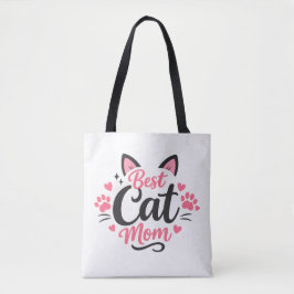 Bästa kattmamma tygkasse
