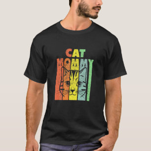 Bästa kattmammans kattunge mammakatt kattmamma t shirt
